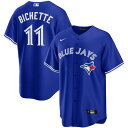 ナイキ メンズ ユニフォーム トップス Bo Bichette Toronto Blue Jays Nike Alternate Replica Player Name Jersey Royal
