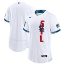 ナイキ メンズ ユニフォーム トップス St. Louis Cardinals Nike 2021 MLB AllStar Game Authentic Jersey White