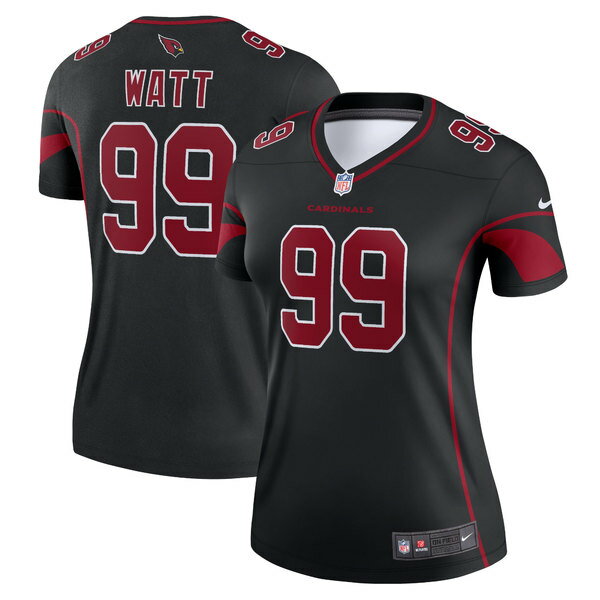 ナイキ レディース ユニフォーム トップス J.J. Watt Arizona Cardinals Nike Women's Legend Jersey Black