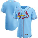 ナイキ メンズ ユニフォーム トップス St. Louis Cardinals Nike Alternate Authentic Team Jersey Light Blue