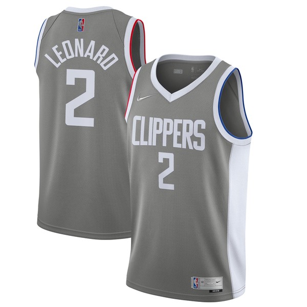 asty㤨֥ʥ  ˥ե ȥåץ Kawhi Leonard LA Clippers Nike 2020/21 Swingman Player Jersey Gray Earned EditionפβǤʤ28,480ߤˤʤޤ