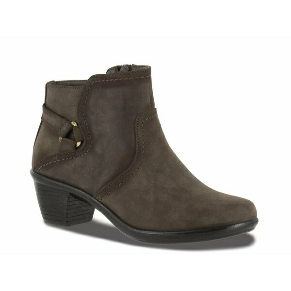 イージーストリート レディース ブーツ シューズ Dawnta Bootie Ash Brown