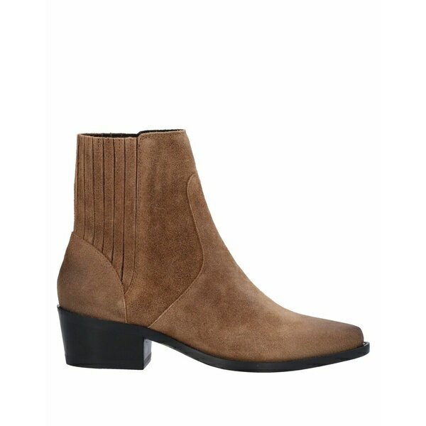 【送料無料】 ハイ レディース ブーツ シューズ Ankle boots Brown