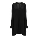 PATRIZIA PEPE パトリツィア ペペ ワンピース トップス レディース Short dresses Black