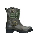 DIVINE FOLLIE ディバインフォリ ブーツ シューズ レディース Ankle boots Military green