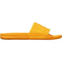 エーピ－エル メンズ サンダル シューズ APL Men's Big Logo TechLoom Slides Mango