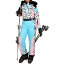 ティプシーエルヴェス レディース カジュアルパンツ ボトムス Tipsy Elves Women's Snow Leopard Ski Suit Blue