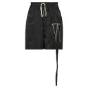 リックオウエンス メンズ カジュアルパンツ ボトムス Shorts & Bermuda Shorts Black