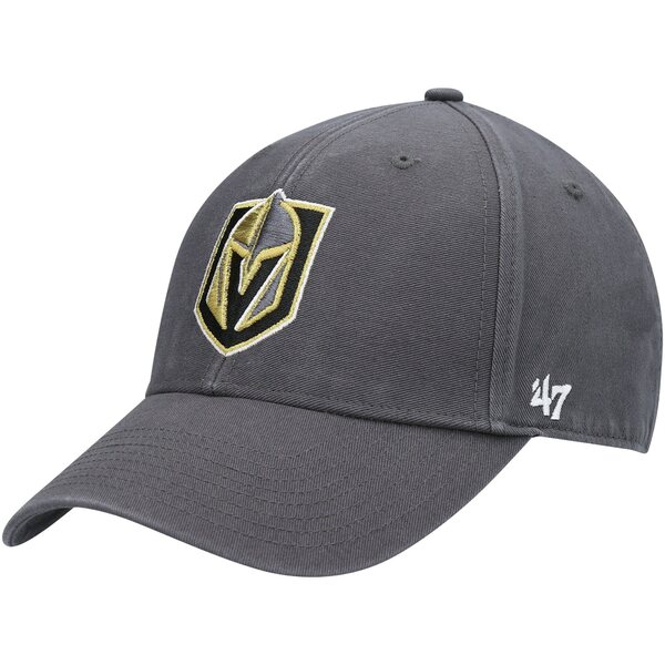 フォーティーセブン メンズ 帽子 アクセサリー Vegas Golden Knights '47 Legend MVP Adjustable Hat Charcoal