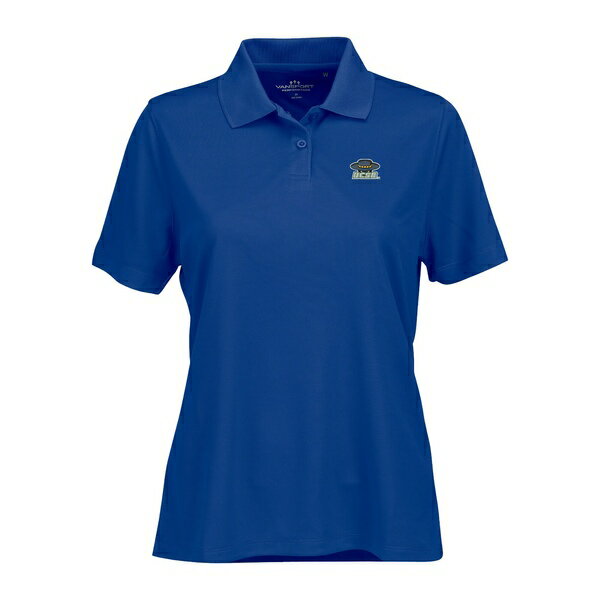 ビンテージアパレル レディース ポロシャツ トップス UC Santa Barbara Gauchos Women's Vansport Omega Plus Size Tech Polo Royal