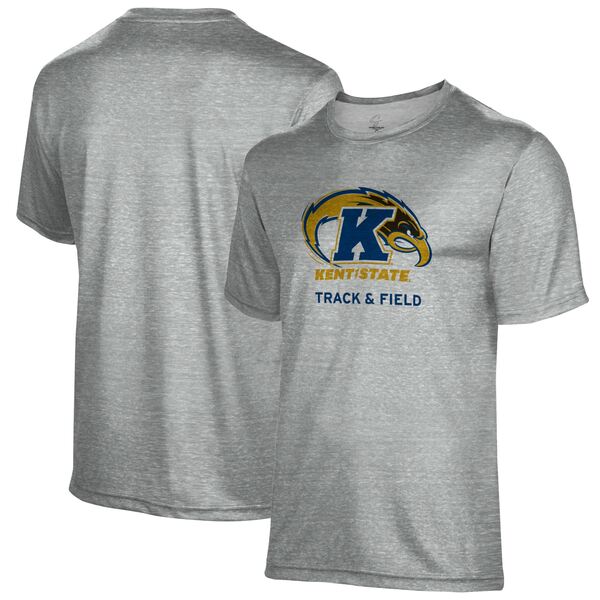 プロスフィア メンズ Tシャツ トップス Kent State Golden Flashes Track Field Name Drop TShirt Gray