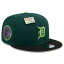 ニューエラ メンズ 帽子 アクセサリー Detroit Tigers New Era Sour Apple Big League Chew Flavor Pack 9FIFTY Snapback Hat Green/ Black