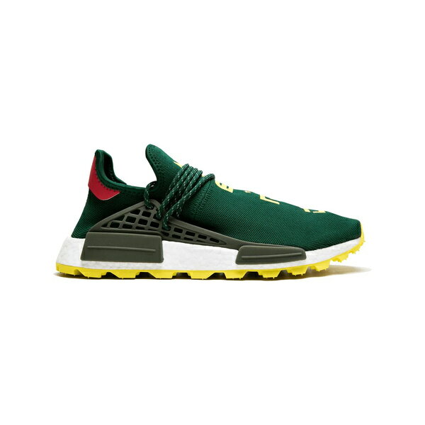 アディダス メンズ シューズ PW Hu NMD NERD シューズ GREEN/YELLOW/WHITE