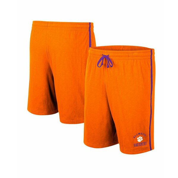 コロシアム レディース カジュアルパンツ ボトムス Men's Orange Clemson Tigers Thunder Slub Shorts Orange