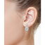 ե 쥯 ǥ ԥ ꡼ EFFY® Diamond Baguette Cluster Drop Earrings (1-1/2 ct. t.w.) in 18k White Gold White Gold