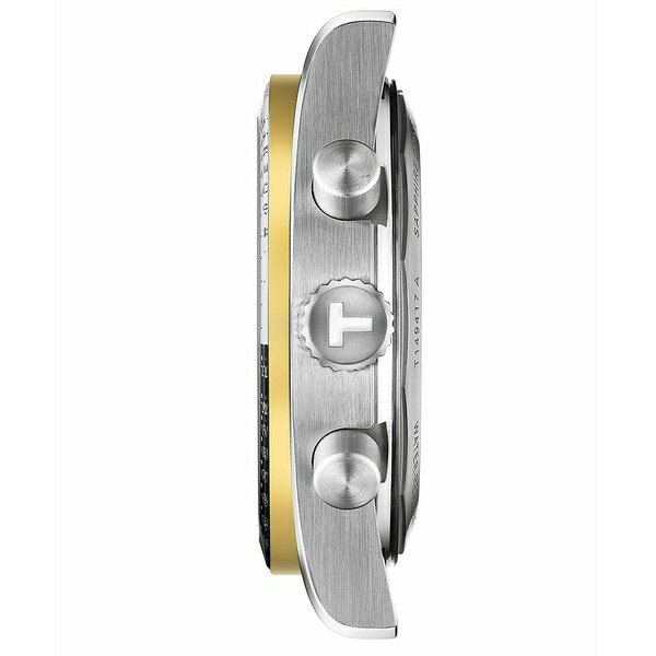 ティソット レディース 腕時計 アクセサリー Men's Swiss Chronograph PRS 516 Two-Tone Stainless Steel Bracelet Watch 40mm No Color