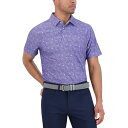 ベンシャーマン メンズ ポロシャツ トップス Broken Record Tech Jersey Sports Fit Polo Orchid