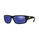コスタデルマール レディース サングラス&アイウェア アクセサリー Polarized Sunglasses, FANTAIL 59P BLACK/ BLUE ...