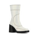 オリビアミラー レディース ブーツ シューズ Women's Pisces Mid Calf Boots White
