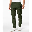 ジースター メンズ カジュアルパンツ ボトムス Men's Rovic Zip 3D Straight Tapered Cargo Pant Dk Bronze