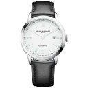 ボーム&メルシエ レディース 腕時計 アクセサリー Men's Swiss Automatic Classima Black Leather Strap Wat...