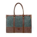 TSDブランド レディース トートバッグ バッグ Stone Creek Waxed Canvas Tote Bag Teal