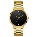 ゲス レディース 腕時計 アクセサリー Men's Diamond-Accent Gold-Tone Stainless Steel Bracelet Watc...