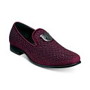ステイシーアダムス メンズ スリッポン・ローファー シューズ Men's Swagger Studded Ornament Slip-on Loafer Win...