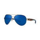 コスタデルマール レディース サングラス&アイウェア アクセサリー Unisex Polarized Sunglasses, SOUTH POINT Golden Pearl/Blue Mirror(4)