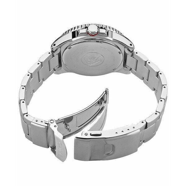 セイコー メンズ 腕時計 アクセサリー Men's Prospex Solar Stainless Steel Bracelet Watch 44mm Silver