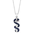 エフィー コレクション レディース ネックレス・チョーカー・ペンダントトップ アクセサリー EFFY® Men's Sapphire (5/8 ct. ...