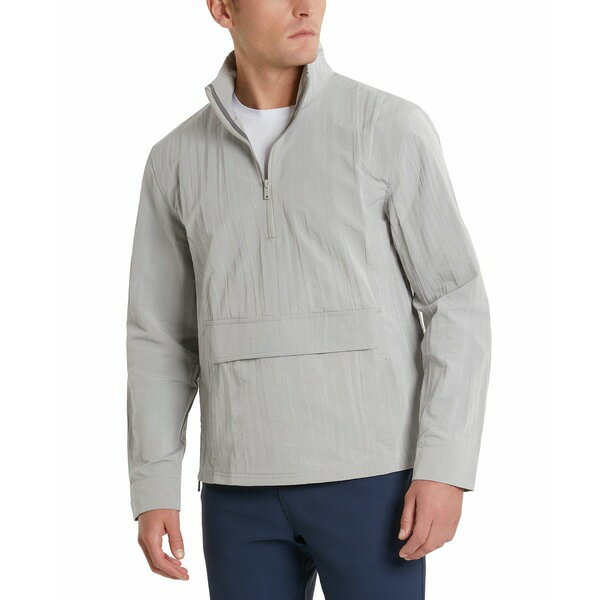 ケネスコール メンズ ジャケット＆ブルゾン アウター Men's Pullover Windbreaker Jacket Grey