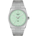 ティソット メンズ 腕時計 アクセサリー Men's Swiss PRX Stainless Steel Bracelet Watch 40mm Grey(2)