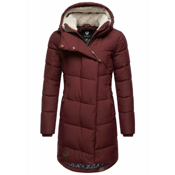 ラグウェア レディース コート アウター PAVLA - Winter coat - wine red