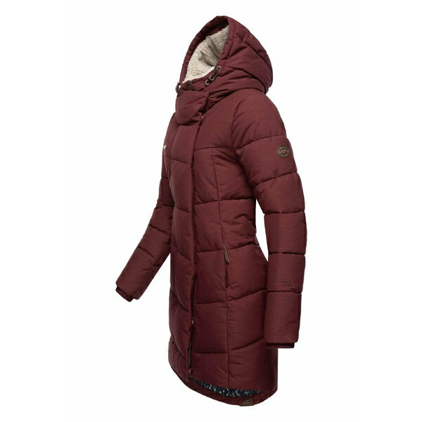 ラグウェア レディース コート アウター PAVLA - Winter coat - wine red