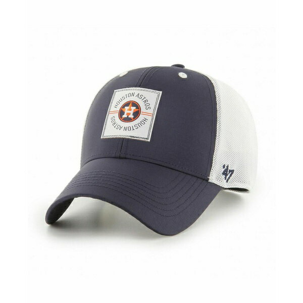 47ブランド レディース 帽子 アクセサリー Men's Navy Houston Astros Disburse MVP Trucker Adjustable Hat Navy