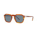 ペルソル メンズ サングラス・アイウェア アクセサリー Unisex Sunglasses, PO3292S 50 Terra Di Siena