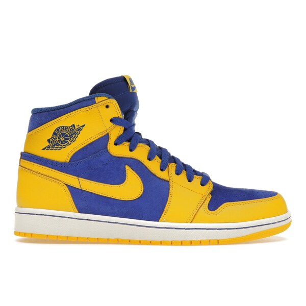 Jordan ジョーダン メンズ スニーカー 【Jordan 1 Retro High OG Laney】 サイズ US_8.5(26.5cm) Varsity Maize/Game Royal-White