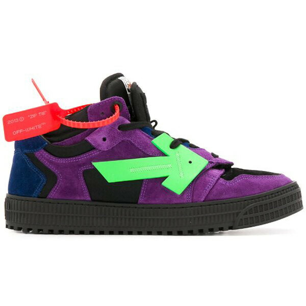 OFF-WHITE եۥ磻  ˡ Off-White Off Court Low Top Purple Green  US_9(2...