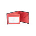 CX Y z ANZT[ Men's RFID Blocking Bifold Wallet Red