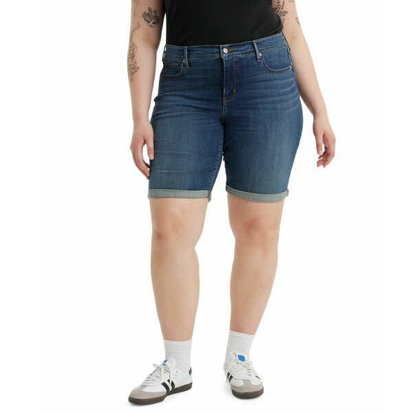 ꡼Х ǥ 奢ѥ ܥȥॹ Trendy Plus Size Classic Bermuda Shorts Treasured Time