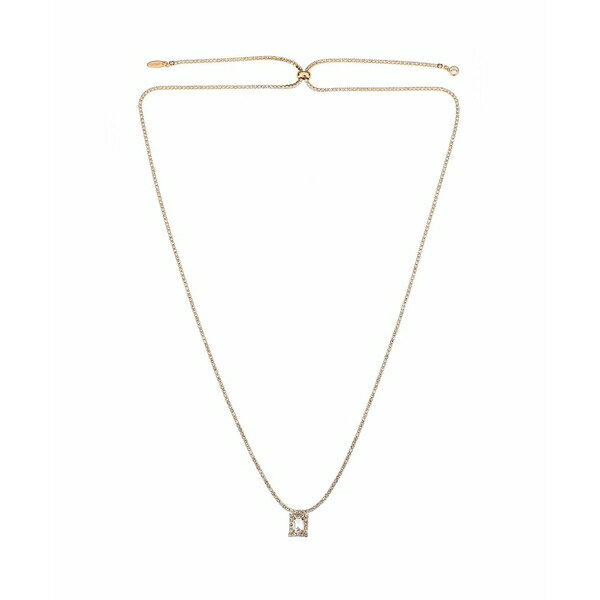 GeBJ fB[X lbNXE`[J[Ey_ggbv ANZT[ Minimal Glass 18K Gold Plated Adjustable Necklace Gold