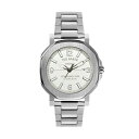 ebhx[J[ Y rv ANZT[ Men's Actonn Silver-Tone Stainless Steel Bracelet Watch 44mm Silver-Tone