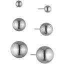 ラルフローレン レディース ピアス＆イヤリング アクセサリー 3-Pc. Set Metal Ball Stud Earrings Silver