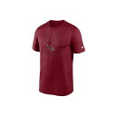 ナイキ メンズ シャツ トップス Arizona Cardinals Men's Icon Legend T-Shirt Red(4)