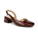 ナチュライザー レディース パンプス シューズ Jayla Mid-Heel Square Toe Slingback Pumps Cranberry Red Faux Patent(4)