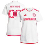 アディダス レディース ユニフォーム トップス St. Louis City SC adidas Women's 2024 The Confluence Kit Replica Custom Jersey White