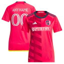 アディダス レディース ユニフォーム トップス St. Louis City SC adidas Women's 2023 CITY Kit Replica Custom Jersey Red