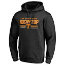 ファナティクス メンズ パーカー スウェットシャツ アウター Tennessee Volunteers Fanatics Branded Hometown Collection No Place Like Pullover Hoodie Black