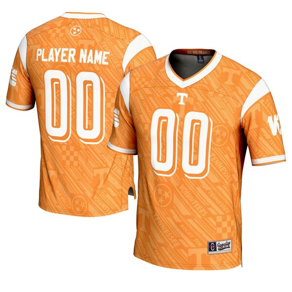 ゲームデイグレーツ メンズ ユニフォーム トップス Tennessee Volunteers GameDay Greats Highlight Print NIL PickAPlayer Football Jersey Tennessee Orange